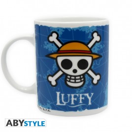 ONE PIECE - Mug - 320 ml - Luffy & Emblem - with box x2**