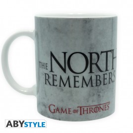 GAME OF THRONES - Mug - 320 ml - The North remembers- bo&icirc;te x2*