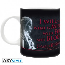 GAME OF THRONES - Mug - 320 ml - Fire&Blood - subli - Sous boîtex2*