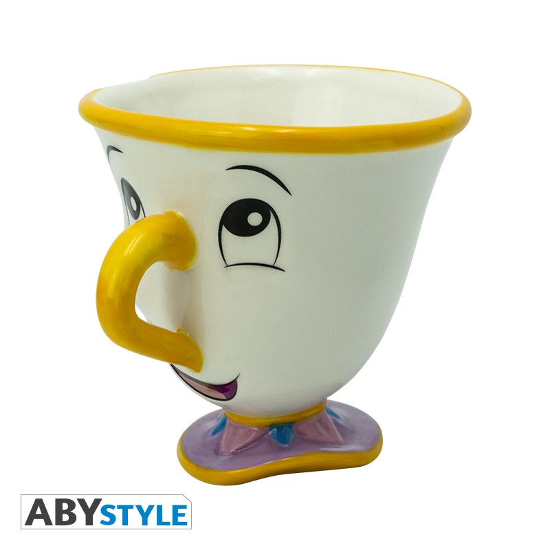 DISNEY - Mug 3D - La Belle et la Bête - Zip x2 - Abysse Corp