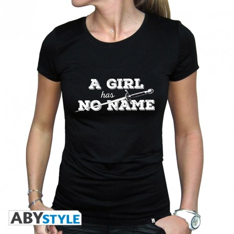 GAME OF THRONES - Tshirt "A Girl Has No Name" woman SS black - basic