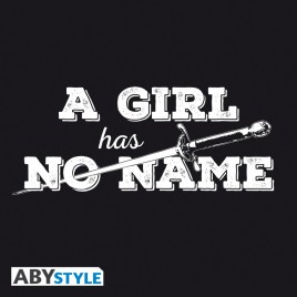 GAME OF THRONES - Tshirt "A Girl Has No Name" femme MC black - basic