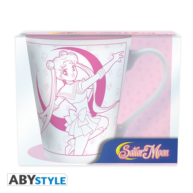 SAILOR MOON - Mug - 250 ml - Sailor Moon - box x2 - Abysse Corp