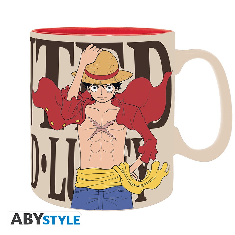 One Piece Parodic Happy Birthday Mug with Designed handle, interior and  exterior - Luffy and Gollum - My Precious (Funny One Piece Parody - High