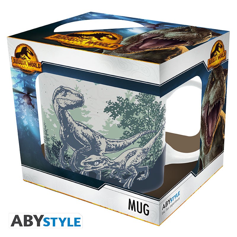 JURASSIC WORLD - Mug - 320 ml - Raptor Country- subli - with box 