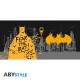DC COMICS - Mug 3D handle - Bat-Signal & Batman x2