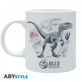 JURASSIC WORLD - Mug - 320 ml - Pal&eacute;ontologie - subli - avec bo&icirc;te x2