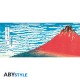 HOKUSAI - Mug - 320 ml - "Le Fuji Rouge" - subli x2