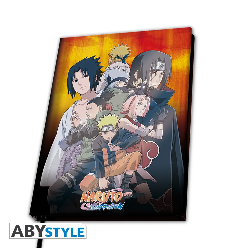 NARUTO SHIPPUDEN - A5 Notebook 