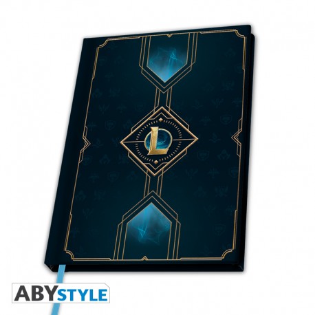 LEAGUE OF LEGENDS - A5 Notebook "Hextech Logo" X4