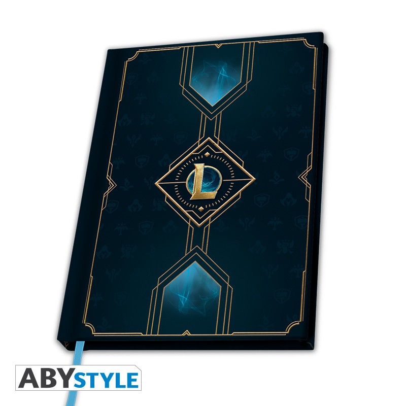 LEAGUE OF LEGENDS - A5 Notebook Hextech Logo X4 - Abysse Corp