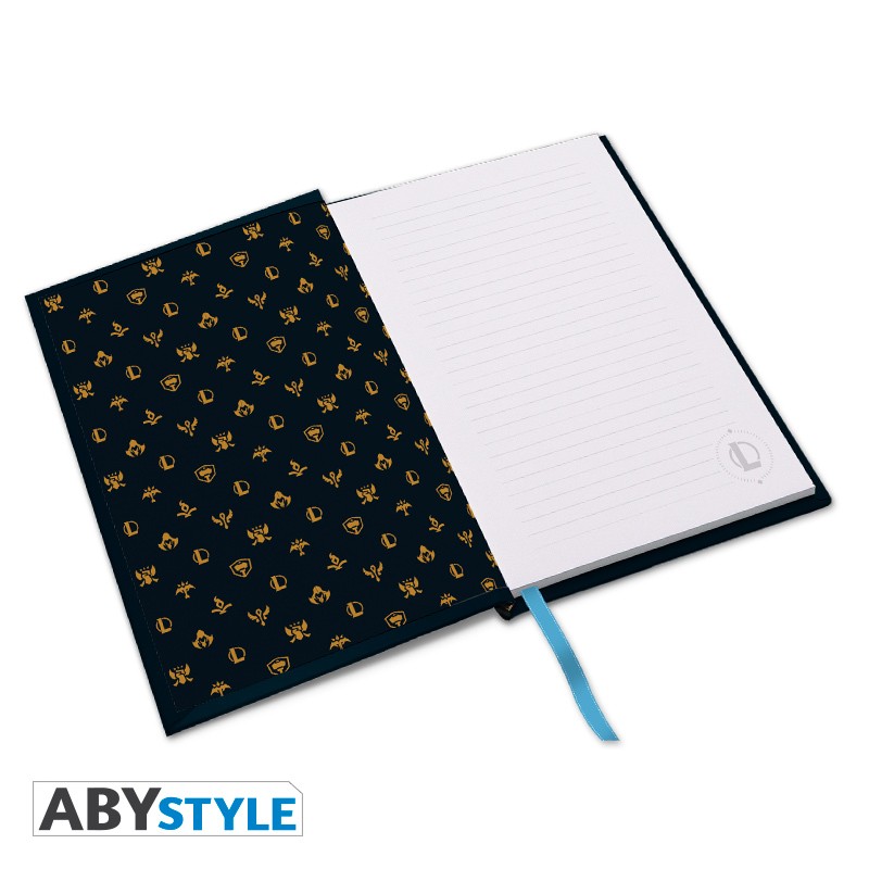 LEAGUE OF LEGENDS - A5 Notebook Hextech Logo X4 - Abysse Corp