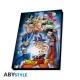 DRAGON BALL SUPER - Pck Mug320ml + Keyring PVC + Cahier "Goku"