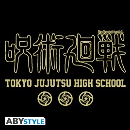 JUJUTSU KAISEN - Hoodie - "Tokyo Jujutsu High" man without zip black