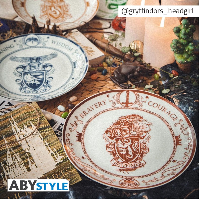 HARRY POTTER set 4 assiettes Abystyle - TOYZONE71