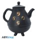 HARRY POTTER - Teapot - with Hogwarts cauldrons set