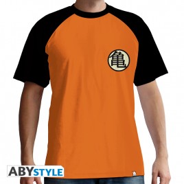 DRAGON BALL - Tshirt "Kame Symbol" homme MC orange - premium