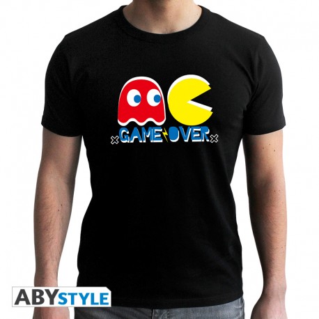 PAC-MAN - Tshirt "Game Over" homme MC black - new fit*