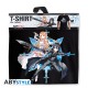 SWORD ART ONLINE - Tshirt "Kirito & Asuna" homme MC black - basic
