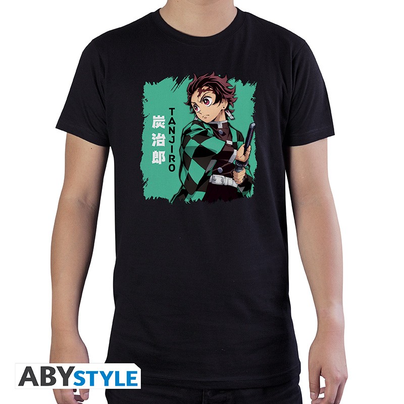 Demon Slayer Tanjiro Black T-Shirt