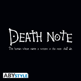 DEATH NOTE - Tshirt "Death Note" man SS Black - basic