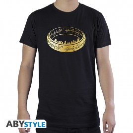 LORD OF THE RINGS - Tshirt "Anneau Unique" homme MC black - basic