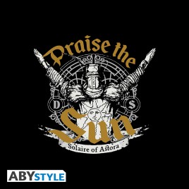 DARK SOULS - T-shirt "Praise the sun" man SS black - new fit