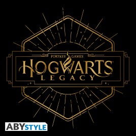 HARRY POTTER - Tshirt "Hogwarts Legacy" homme MC black - basic