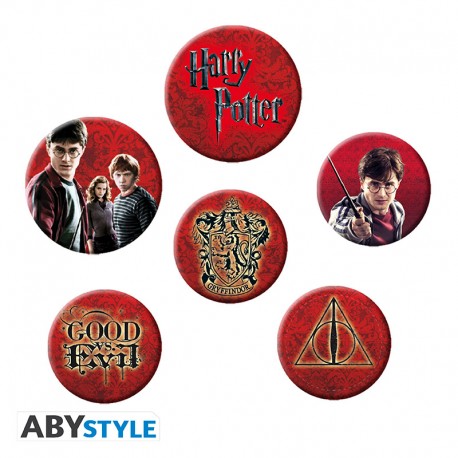 HARRY POTTER - Badge Pack - Icon Pack X4