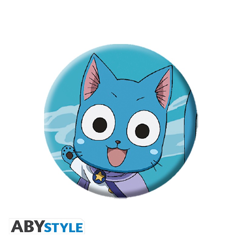 FAIRY TAIL - Keychain PVC Happy X4 - Abysse Corp