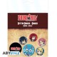 FAIRY TAIL - Pack de Badges - Personnages X4