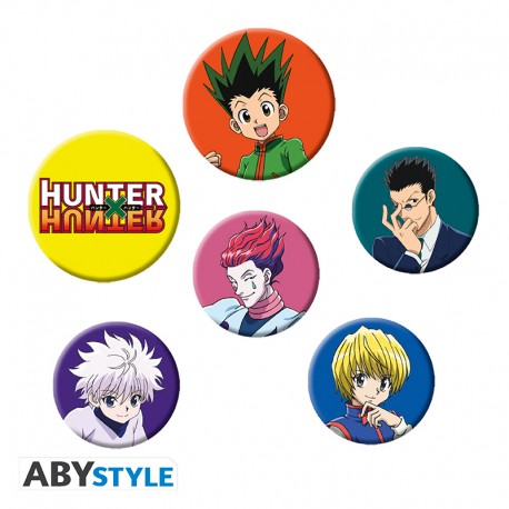 HUNTER X HUNTER - Badge Pack - Characters X4
