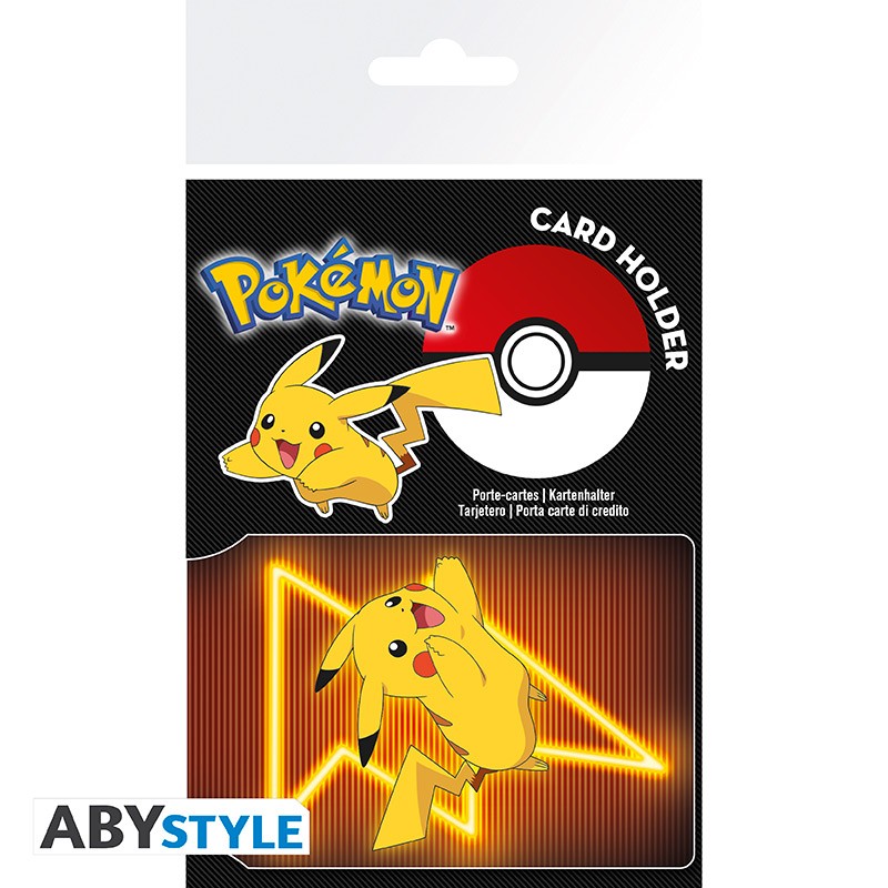 POKEMON - Card Holder - Pikachu Neon - Abysse Corp