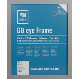GBEYE - Cadre MDF Argent - Mini - 40 x 50 cm - X2
