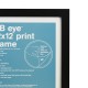 GBEYE - MDF Black Frame - 30 x 30 cm - X2