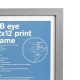 GBEYE - MDF Silver Frame - 30,5 x 30,5cm - X2