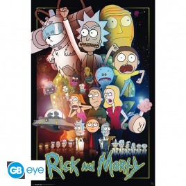 RICK AND MORTY - Poster Maxi 91,5x61 - Guerre