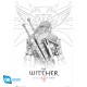 THE WITCHER - Poster Maxi 91,5x61 - Esquisse Geralt