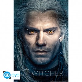 THE WITCHER - Poster Maxi 91,5x61 - Portrait Geralt *