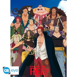 ONE PIECE: RED - Poster Chibi 52x38 - Red Hair Pirates