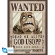 ONE PIECE - Poster Chibi 52x38 - Wanted God Usopp