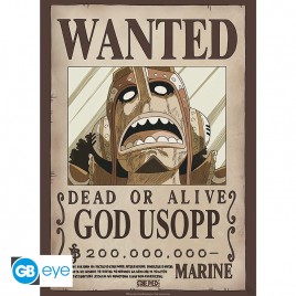 ONE PIECE - Poster Chibi 52x38 - Wanted God Usopp