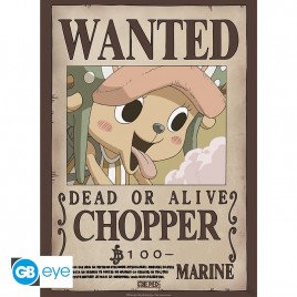 ONE PIECE - Poster Chibi 52x38 - Wanted Chopper