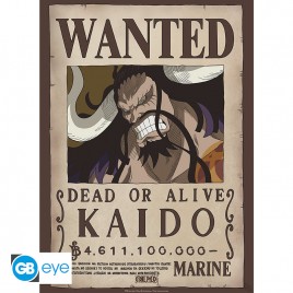 ONE PIECE - Poster Chibi 52x38 - Wanted Kaido