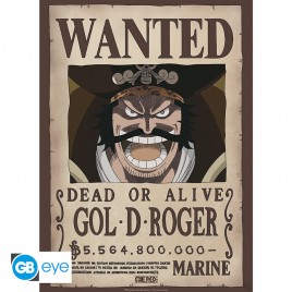 ONE PIECE - Poster Chibi 52x38 - Wanted Gol .D. Roger