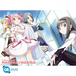 PUELLA MAGI MADOKA MAGICA - Poster Chibi 52x38 - Madoka & Group*