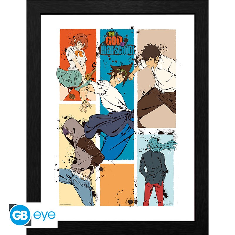 Aoashi Anime Manga Illustration Poster Canvas Frame 