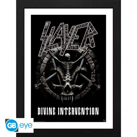 SLAYER - Framed print "Divine Intervention" (30x40) x2