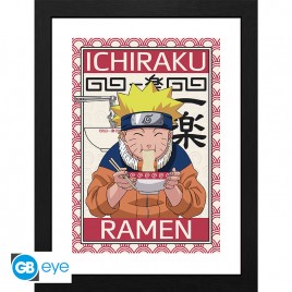 NARUTO - Tirage encadré "Ichiraku Ramen" (30x40) x2
