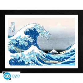 HOKUSAI - Framed print "Great Wave" (30x40) x2